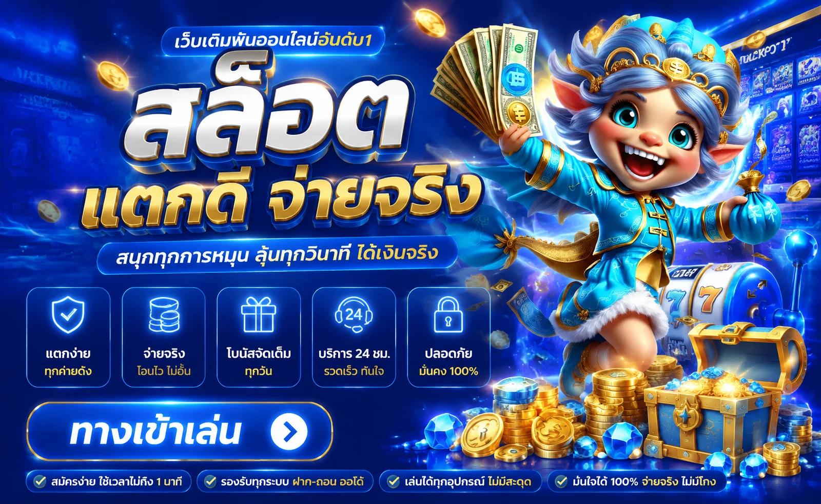 สล็อตออนไลน์ TOPWIN24H รวมค่ายเกมชั้นนำ แตกง่าย