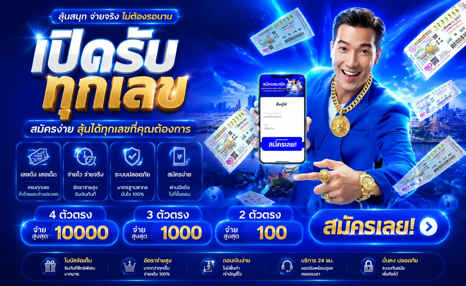 แทงหวยออนไลน์ TOPWIN24H หวยไทย หวยลาว หวยฮานอย
